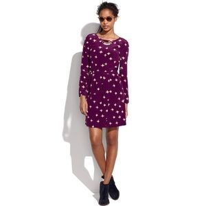 MADEWELL • 100% silk ink blot dress • sz 4